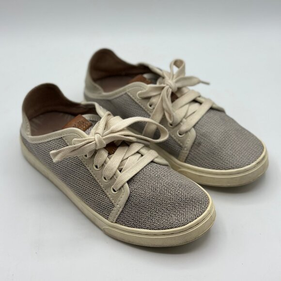 OLUKAI Pehuea Li Women's Slip On Sneakers Casual Shoes Drop-down Heal Size 5 - Picture 1 of 10